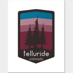 Telluride, Colorado Logo Apparel and Accessories Posters and Art